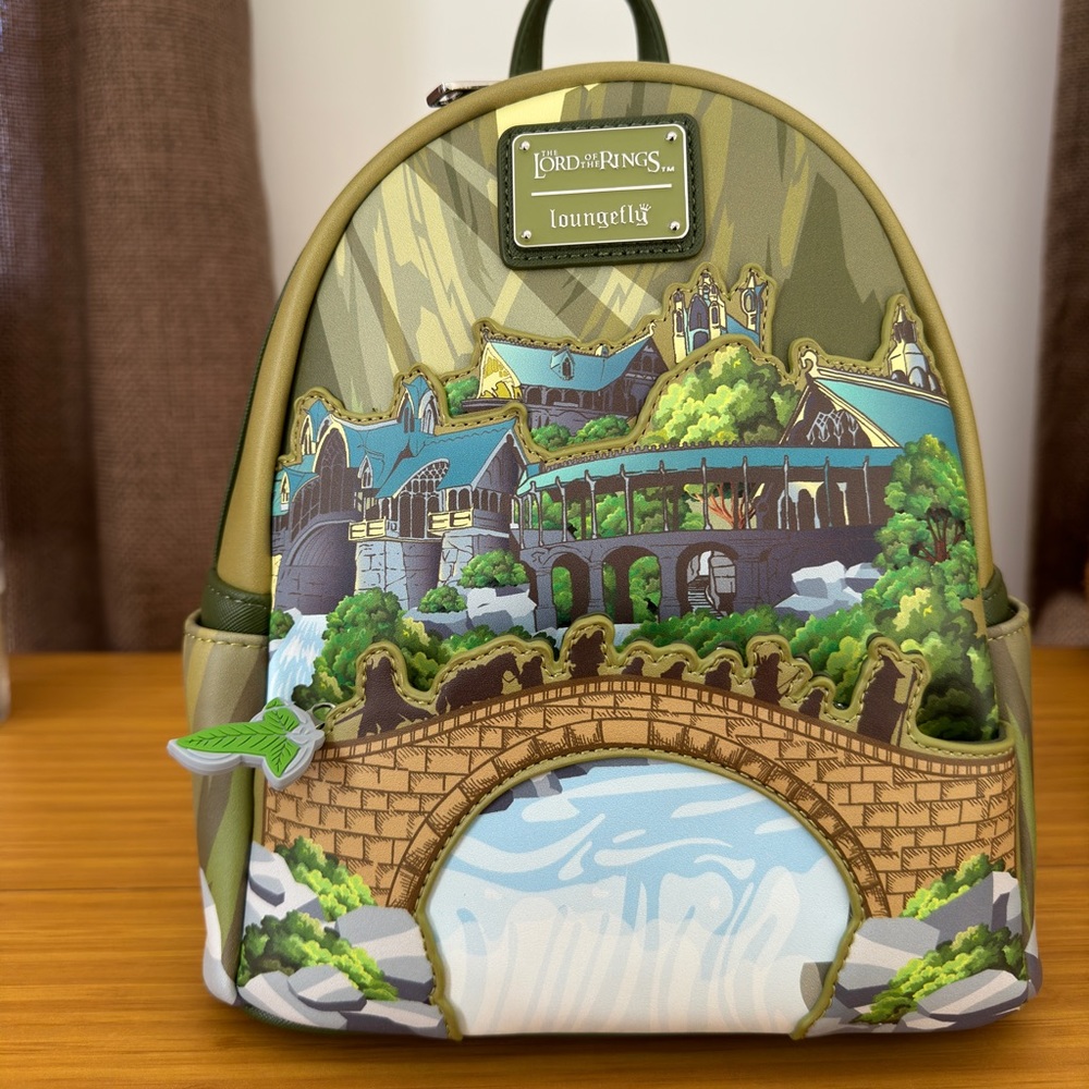 Lord of the Rings Loungefly Mini Backpack Rivendell, BAM exclusive
